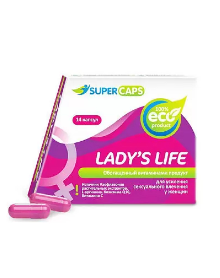 Купить Таблетки для секса Super Caps LADY'S LIFE недорого в интернет ...